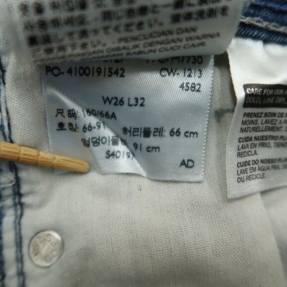 Levi's Jeans Women's Size 26 Blue Low-Rise Demi Curve Skinny Denim 30.5" Inseam - Picture 9 of 16